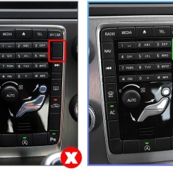 Volvo Sensus Connect 2014-> Wireless CarPlay/Android Auto Interface & Camera In