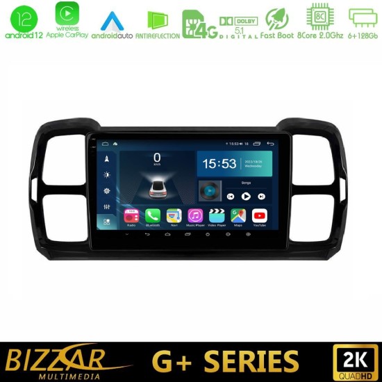 Bizzar G+ Series Citroen DS5 Aircross 2017-2021 8core Android12 6+128GB Navigation Multimedia Tablet 9" Bizzar G+ Series Citroen DS5 Aircross 2017-2021 8core Android12 6+128GB Navigation Multimedia Tablet 9"