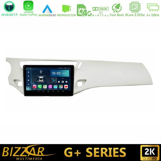 Bizzar G+ Series Citroen C3 2009-2016 8core Android14 6+128GB Navigation Multimedia Tablet 9"