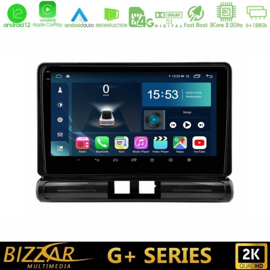 Bizzar G+ Series Citroen C3 2016-> 8core Android12 6+128GB Navigation Multimedia Tablet 9" Bizzar G+ Series Citroen C3 2016-> 8core Android12 6+128GB Navigation Multimedia Tablet 9"