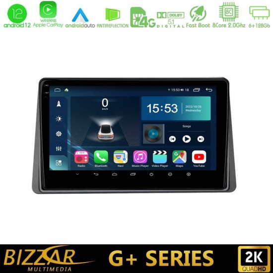 Bizzar G+ Series Renault Arkana 2019-> 8core Android12 6+128GB Navigation Multimedia Tablet 10" Bizzar G+ Series Renault Arkana 2019-> 8core Android12 6+128GB Navigation Multimedia Tablet 10"