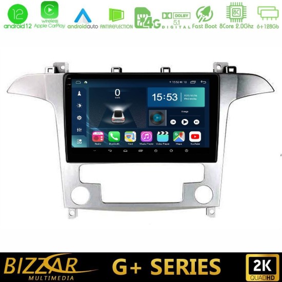 Bizzar G+ Series Ford S-Max 2006-2012 8core Android12 6+128GB Navigation Multimedia Tablet 9" Bizzar G+ Series Ford S-Max 2006-2012 8core Android12 6+128GB Navigation Multimedia Tablet 9"
