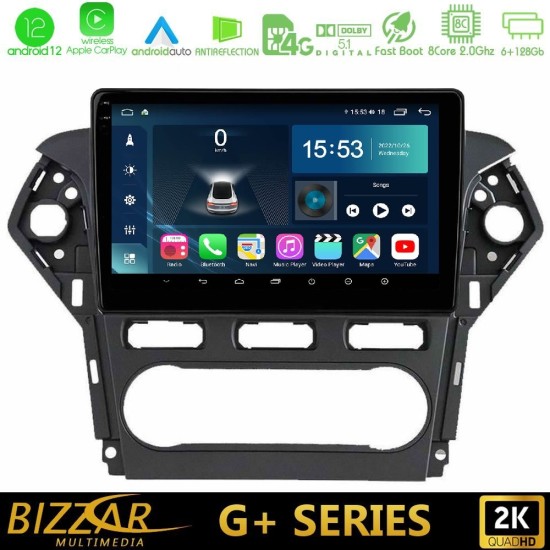 Bizzar G+ Series Ford Mondeo 2011-2014 8core Android12 6+128GB Navigation Multimedia Tablet 9" Bizzar G+ Series Ford Mondeo 2011-2014 8core Android12 6+128GB Navigation Multimedia Tablet 9"