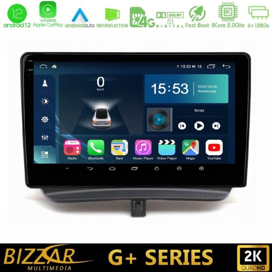 Bizzar G+ Series Ford Courier 2015-2023 8core Android12 6+128GB Navigation Multimedia Tablet 9" Bizzar G+ Series Ford Courier 2015-2023 8core Android12 6+128GB Navigation Multimedia Tablet 9"