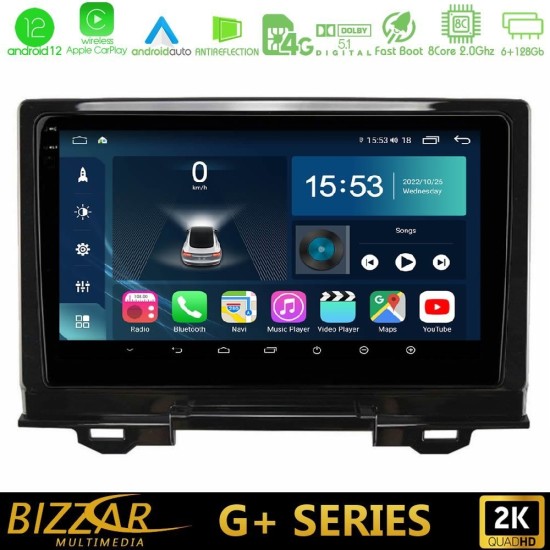 Bizzar G+ Series Honda HR-V 2021-> 8core Android12 6+128GB Navigation Multimedia Tablet 9" Bizzar G+ Series Honda HR-V 2021-> 8core Android12 6+128GB Navigation Multimedia Tablet 9"