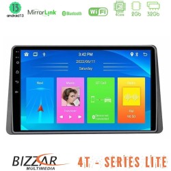 Bizzar 4T Series Renault Arkana 2019-> 4Core Android13 2+32GB Navigation Multimedia Tablet 10"