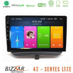 Bizzar 4T Series Ford Courier 2015-2023 4Core Android13 2+32GB Navigation Multimedia Tablet 9"