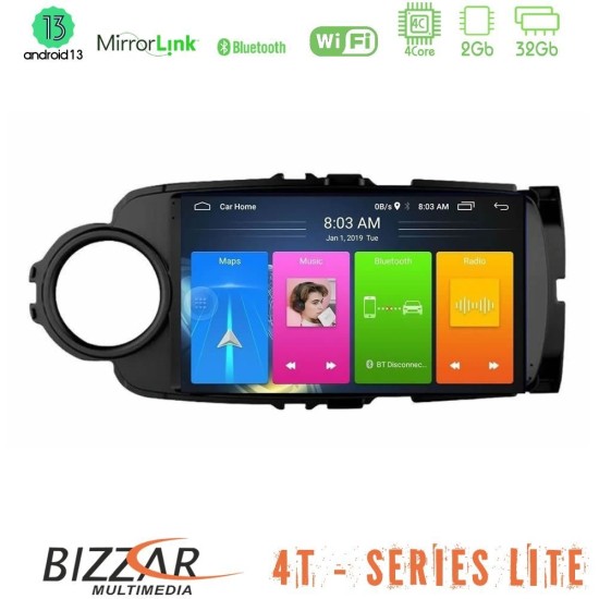 Bizzar 4T Series Toyota Yaris 4Core Android13 2+32GB Navigation Multimedia Tablet 9" Bizzar 4T Series Toyota Yaris 4Core Android13 2+32GB Navigation Multimedia Tablet 9"