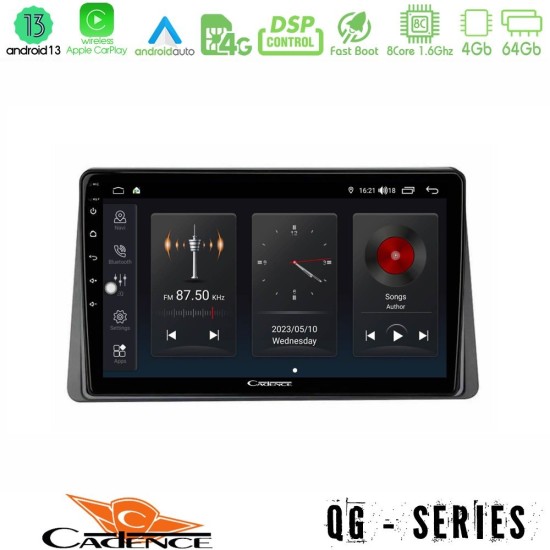 Cadence QG Series 8Core Android13 4+64GB Renault Arkana 2019-> Navigation Multimedia Tablet 10" Cadence QG Series 8Core Android13 4+64GB Renault Arkana 2019-> Navigation Multimedia Tablet 10"