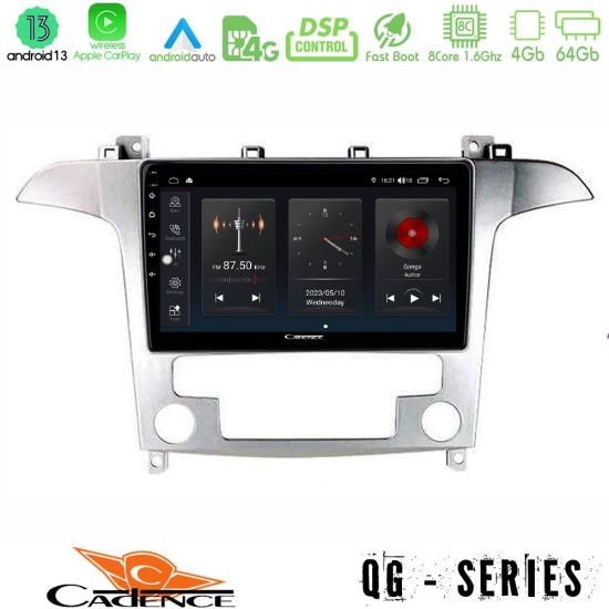 Cadence QG Series 8Core Android13 4+64GB Ford S-Max 2006-2012 Navigation Multimedia Tablet 9" Cadence QG Series 8Core Android13 4+64GB Ford S-Max 2006-2012 Navigation Multimedia Tablet 9"