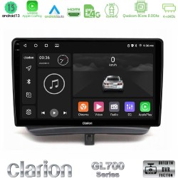 Clarion GL700 Series 8Core Android13 4+64GB Ford Courier 2015-2023 Navigation Multimedia Tablet 9" Με Carplay & Android Auto Clarion GL700 Series 8Core Android13 4+64GB Ford Courier 2015-2023 Navigation Multimedia Tablet 9" Με Carplay & Android Auto