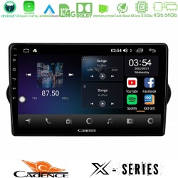 Cadence X Series Fiat Tipo 2015-2022 (Hatchback) 8core Android 14 4+64GB Navigation Multimedia Tablet 9" Cadence X Series Fiat Tipo 2015-2022 (Hatchback) 8core Android 14 4+64GB Navigation Multimedia Tablet 9"