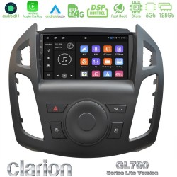 Clarion GL700 Lite Series 8Core Android11 6+128GB Ford Transit Connect Navigation Multimedia Tablet 9" Με Carplay & Android Auto