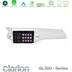 Clarion GL300 Series 4Core Android11 2+32GB Citroen C3 2009-2016 Navigation Multimedia Tablet 9" Με Carplay & Android Auto Clarion GL300 Series 4Core Android11 2+32GB Citroen C3 2009-2016 Navigation Multimedia Tablet 9" Με Carplay & Android Auto