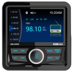 Bizzar Marine Multimedia Receiver Radio / TFT / Usb / Aux / BT Audio Bizzar Marine Multimedia Receiver Radio / TFT / Usb / Aux / BT Audio