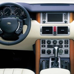 Range Rover L322 2002 - 2005 PreFacelift 10" Touchscreen AC Climate Control Panel Range Rover L322 2002 - 2005 PreFacelift 10" Touchscreen AC Climate Control Panel