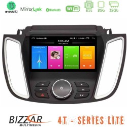 Bizzar 4T Series Ford C-Max / Kuga 4Core Android13 2+32GB Navigation Multimedia Tablet 9"