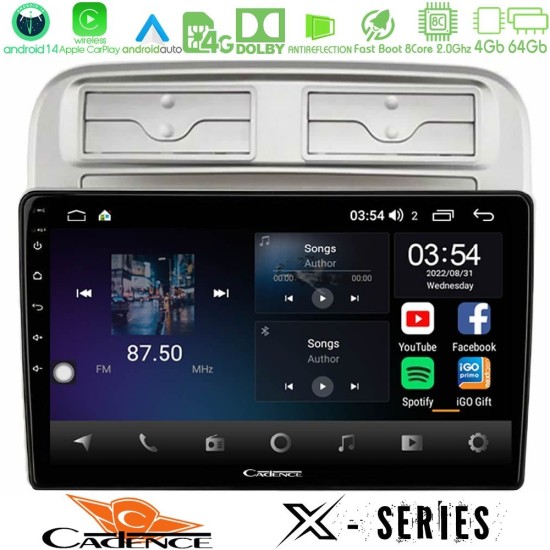 Cadence X Series Fiat Grande Punto 2006-2011 8core Android 14 4+64GB Navigation Multimedia Tablet 9" Cadence X Series Fiat Grande Punto 2006-2011 8core Android 14 4+64GB Navigation Multimedia Tablet 9"