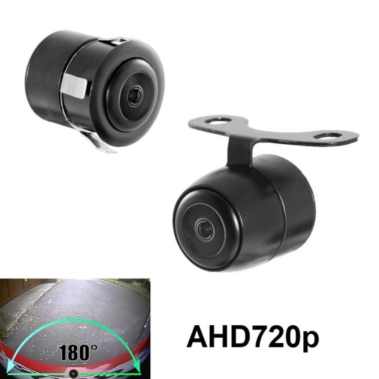 Bizzar AHD 720p Universal Κάμερα Οπισθοπορείας 180 Μοίρες (εμπρός ή πίσω)