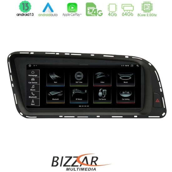 Bizzar OEM AUDI Q5 2008-2015 8.8" Android13 8Core 4+64GB Navigation Multimedia Station Bizzar OEM AUDI Q5 2008-2015 8.8" Android13 8Core 4+64GB Navigation Multimedia Station