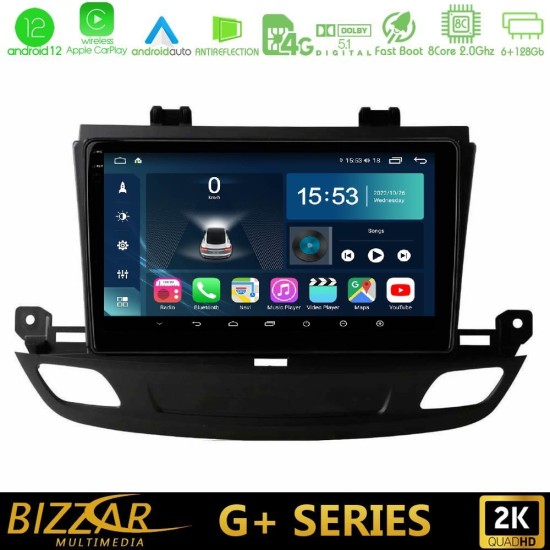 Bizzar G+ Series Opel Insignia 2 2017-2020 8core Android12 6+128GB Navigation Multimedia Tablet 9" Bizzar G+ Series Opel Insignia 2 2017-2020 8core Android12 6+128GB Navigation Multimedia Tablet 9"