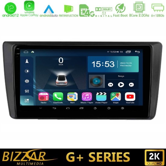 Bizzar G+ Series Skoda Octavia 2004-2012 8core Android12 6+128GB Navigation Multimedia Tablet 9" Bizzar G+ Series Skoda Octavia 2004-2012 8core Android12 6+128GB Navigation Multimedia Tablet 9"