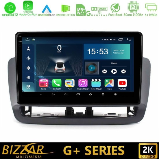Bizzar G+ Series Seat Ibiza 2012-2015 8core Android12 6+128GB Navigation Multimedia Tablet 9"