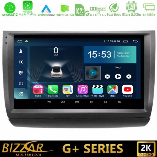 Bizzar G+ Series Toyota Prius 2004-2009 8core Android12 6+128GB Navigation Multimedia Tablet 9"