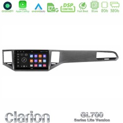 Clarion GL700 Lite Series 8Core Android11 2+32GB VW Sportsvan 2014-2020 Navigation Multimedia Tablet 9" Με Carplay & Android Auto