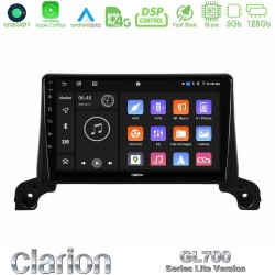 Clarion GL700 Lite Series 8Core Android11 6+128GB Peugeot 3008/5008 2017-2023 Navigation Multimedia Tablet 9" Με Carplay & Android Auto