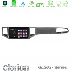 Clarion GL300 Series 4Core Android11 2+32GB VW Sportsvan 2014-2020 Navigation Multimedia Tablet 9" Με Carplay & Android Auto