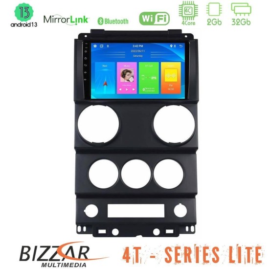 Bizzar 4T Series Jeep Wrangler 2008-2010 4Core Android13 2+32GB Navigation Multimedia Tablet 9" Bizzar 4T Series Jeep Wrangler 2008-2010 4Core Android13 2+32GB Navigation Multimedia Tablet 9"