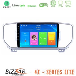 Bizzar 4T Series Kia Sportage 2016-2018 4Core Android13 2+32GB Navigation Multimedia Tablet 9"