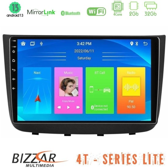 Bizzar 4T Series Mercedes Vito/Viano 2003-2006 4Core Android13 2+32GB Navigation Multimedia Tablet 10"