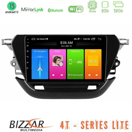 Bizzar 4T Series Opel Corsa F 2019-2023 4Core Android13 2+32GB Navigation Multimedia Tablet 9" Bizzar 4T Series Opel Corsa F 2019-2023 4Core Android13 2+32GB Navigation Multimedia Tablet 9"