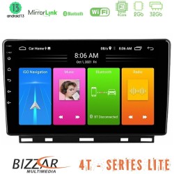 Bizzar 4T Series Renault Clio 5 2020-2024 4Core Android13 2+32GB Navigation Multimedia Tablet 9"