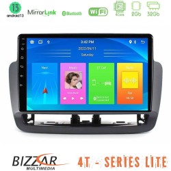 Bizzar 4T Series Seat Ibiza 2012-2015 4Core Android13 2+32GB Navigation Multimedia Tablet 9"
