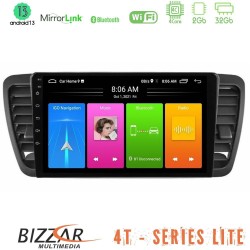 Bizzar 4T Series Subaru Legacy/Outback 2002-2008 4Core Android13 2+32GB Navigation Multimedia Tablet 9"