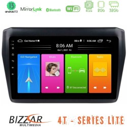 Bizzar 4T Series Suzuki Swift 2017-2023 4Core Android13 2+32GB Navigation Multimedia Tablet 9" Bizzar 4T Series Suzuki Swift 2017-2023 4Core Android13 2+32GB Navigation Multimedia Tablet 9"