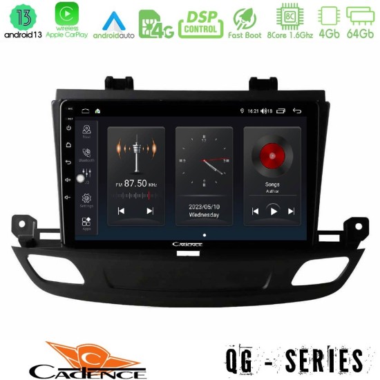 Cadence QG Series 8Core Android13 4+64GB Opel Insignia 2 2017-2020 Navigation Multimedia Tablet 9" Cadence QG Series 8Core Android13 4+64GB Opel Insignia 2 2017-2020 Navigation Multimedia Tablet 9"