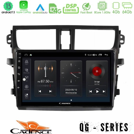 Cadence QG Series 8Core Android13 4+64GB Suzuki Celerio 2014-2020 Navigation Multimedia Tablet 9" Cadence QG Series 8Core Android13 4+64GB Suzuki Celerio 2014-2020 Navigation Multimedia Tablet 9"