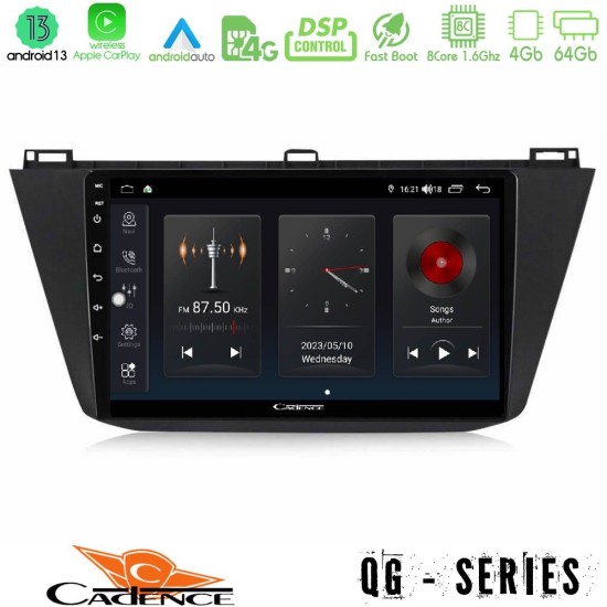 Cadence QG Series 8Core Android13 4+64GB Vw Tiguan 2016-2022 Navigation Multimedia Tablet 9" Cadence QG Series 8Core Android13 4+64GB Vw Tiguan 2016-2022 Navigation Multimedia Tablet 9"