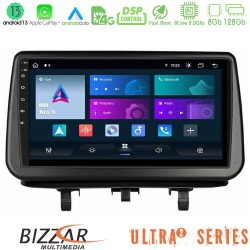 Bizzar Ultra Series Opel Meriva B 2010-2017 8core Android13 8+128GB Navigation Multimedia Tablet 9"