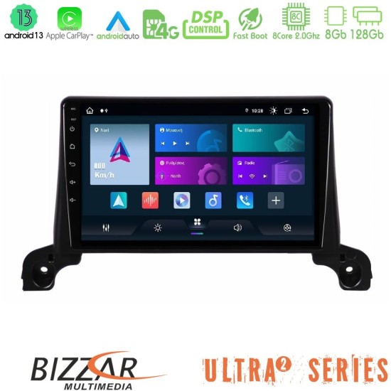 Bizzar Ultra Series Peugeot 3008/5008 2017-2023 8core Android13 8+128GB Navigation Multimedia Tablet 9" Bizzar Ultra Series Peugeot 3008/5008 2017-2023 8core Android13 8+128GB Navigation Multimedia Tablet 9"