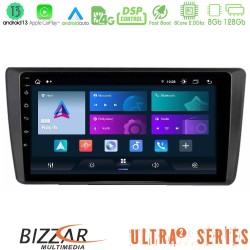 Bizzar Ultra Series Skoda Octavia 2004-2012 8core Android13 8+128GB Navigation Multimedia Tablet 9"