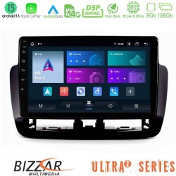 Bizzar Ultra Series Seat Ibiza 2012-2015 8core Android13 8+128GB Navigation Multimedia Tablet 9"
