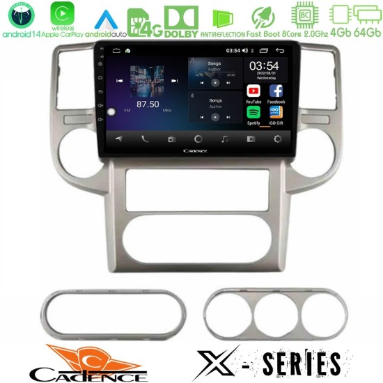 Cadence X Series Nissan X-Trail 2003-2007 8core Android 14 4+64GB Navigation Multimedia Tablet 9" Cadence X Series Nissan X-Trail 2003-2007 8core Android 14 4+64GB Navigation Multimedia Tablet 9"
