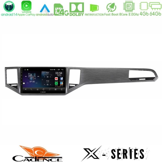 Cadence X Series VW Sportsvan 2014-2020 8core Android 14 4+64GB Navigation Multimedia Tablet 9" Cadence X Series VW Sportsvan 2014-2020 8core Android 14 4+64GB Navigation Multimedia Tablet 9"