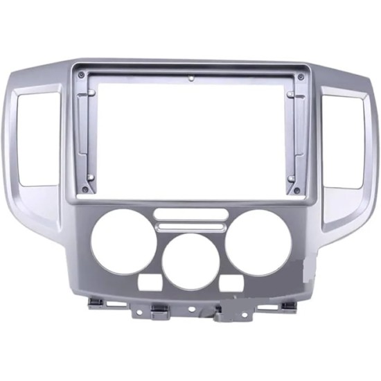 Πρόσοψη & Καλωδίωση Για Nissan NV200 Για Tablet 9" (Silver)