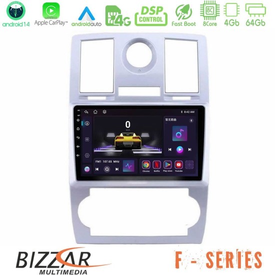 Bizzar F Series 8Core Android14 4+64GB Chrysler 300C Navigation Multimedia Tablet 9" Με Carplay & Android Auto Bizzar F Series 8Core Android14 4+64GB Chrysler 300C Navigation Multimedia Tablet 9" Με Carplay & Android Auto